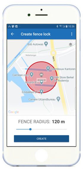 App-instellen-fence-lock-iphone